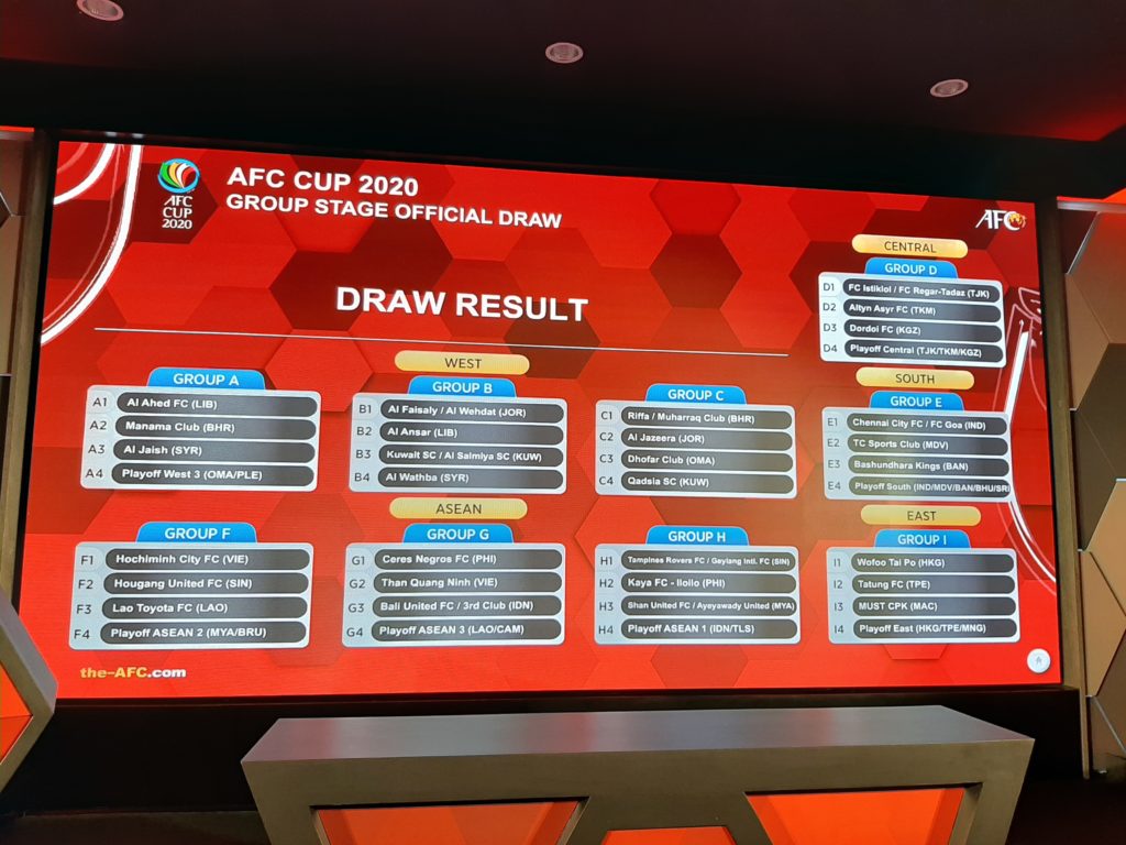 Kaya FC–Iloilo Drawn into Group H in AFC Cup 2020 – Kaya FC–Iloilo